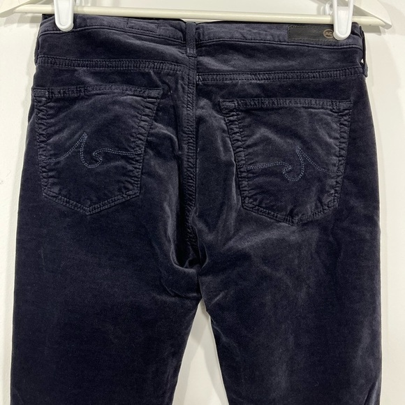 AG Adriano Goldschmied super skinny legging velvet pants size 26R - Picture 9 of 15